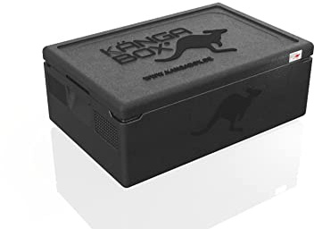 KÄNGABOX® Thermobox Expert GN 1/1 21-46L – Stabiler Boden-Deckel-Konstruktion, glatter Innenfläche, Styroporbox-Alternative, spülmaschinenfest, temperaturbeständig