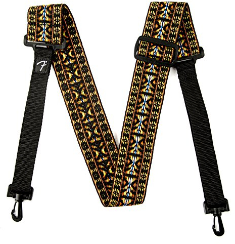 Fender® Banjo Strap, red & black, 0990612001, 36 - 129 cm