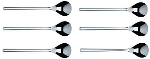 Alessi TI04/8 Kaffeelöffel, Silberne