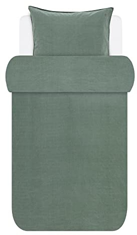 Marc O Polo Bettwäsche Senja Green 1 Bettbezug 135 x 200 cm + 1 Kissenbezug 80 x 80 cm
