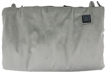 Lixada Beheizbarer Handwärmer,3 Wärmeeinstellungen Handwärmebeutel Elektrisch beheizter Handwärmer Muff Kaltes Wetter Winter Thermohandschuh Handwärmertasche
