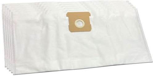 MohMus 5 Premium Vacuum Cleaner Dust Bags For Einhell TC-VC 1812 S | TC-VC 1815 S - Wet-dry Vacuum Cleaner - Wet/Dry | 2351185, Dirt Collection Bag, 15 L