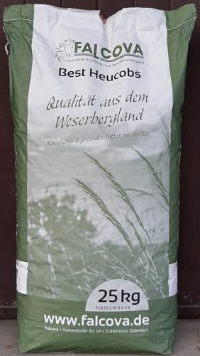 Falcova Best Heucobs 25 kg 14 mm hauseigene Produktion Zusatzfutter Heuergänzung