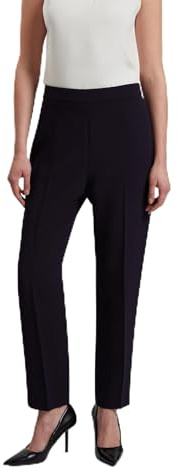 Ted Baker Damen Manabtl Tapered Tailored Trouser Lässige Business-Hose, Navy, 42