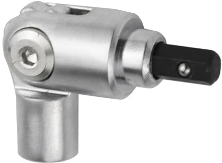 KESOTO Pivoting Bit Holder, Manual Screwdriver Adapter, Flexible Extension, Pivot Drill Bit Holder Extender
