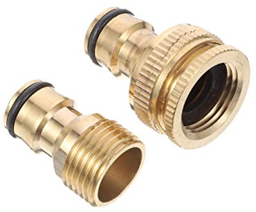 ANDRESLAD Faucet to Hose Adapter Kit Garden Hose to Sink Faucet Connector to Quick Connect