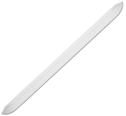 Qerwsdty Bodensauger-Schwelle für Schwelle Länge 68-77cm/Höhe 1,4-2,3cm Scan-Roboter-Schwelle Startzubehör für Rollstuhl, Hauszugang, Schwellasenüberführung B