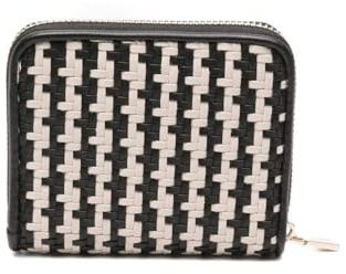 GUESS Geldbörse Phaedra SLG Zip Around Wallet Black Multi schwarz
