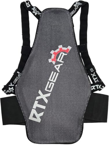 RTX Freelite SAS-TEC - Protezione dorsale per schiena, CE UKCA livello 2, imbracatura per moto, mountain bike, snowboard, sport estremi (Forcefield Pro-Lite K)