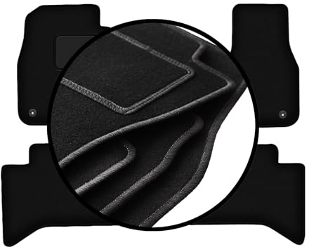 Ensemble Complet de Tapis en Velours pour : Dodge RAM Court DJ (2009-2019)