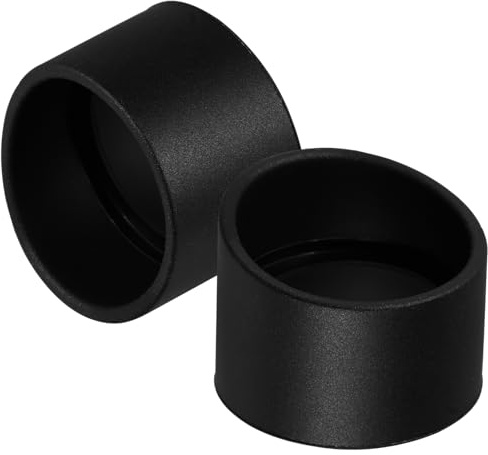 Gogogmee 2 Pcs Rubber Eyepiece Shield Cups Eye Guards for Binocular Microscope Protects Eyes From Impact Enhances Clarity for Laboratory Education Use