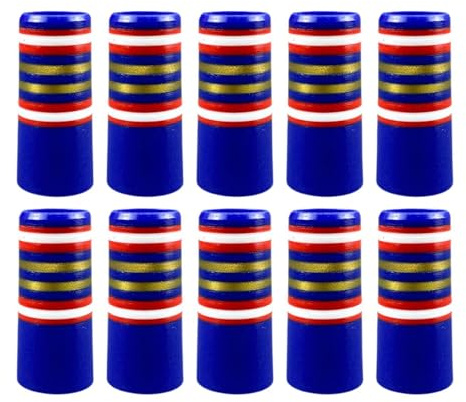 getuse 10 puntali di ricambio conici in ferro da golf, diametro interno 0,9 cm, per riparazione e manutenzione di mazze