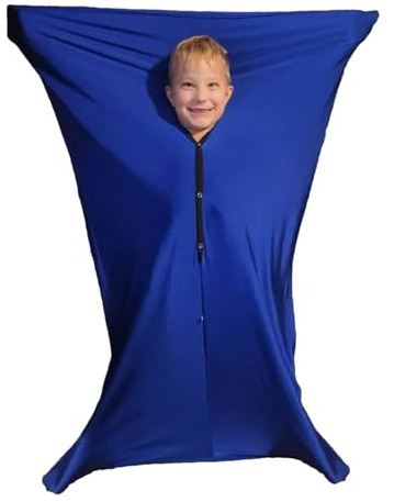 Sensorische Körpersocke | beruhigender elastischer Overall, komplette Körperwickel | für Erwachsene und Kinder, Spiel, dynamische Bewegung, Entspannung und Routine