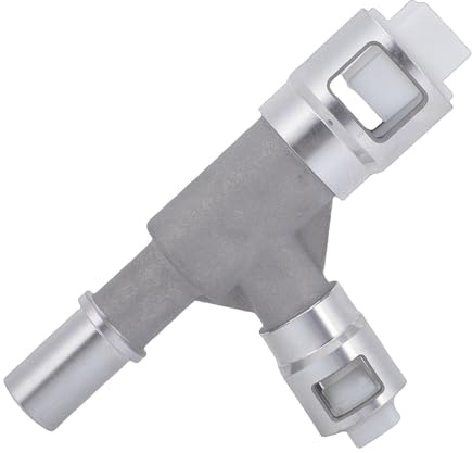 Oreilet Connecteur de Tuyau Chauffage en Métal, Connecteur en T Tuyau D'entrée de Chauffage CVC en Alliage D'aluminium pour Tuyaux CVC et Liquide Refroidissement,15055342