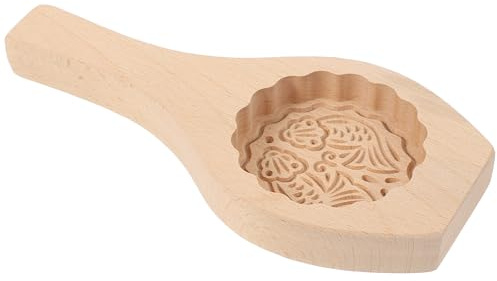 UPKOCH Molde para Pasteles de Luna de Material Sintético Color Caqui, Herramienta para Hornear Fácil de Limpiar Adecuado para Repostería DIY en Cocina