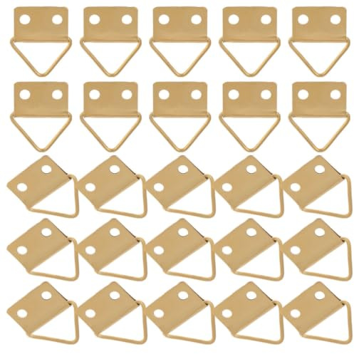 Crochets Muraux Triangulaires en Métal pour Cadre Photo 150pcs | Supports pour Tableaux à L'huile, Accessoires Suspendre Discrets, Usage Maison et Bureau