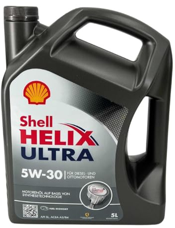 SHELL Motoröl 5W-30 Helix Motor Öl ACEA A3/B3 ACEA A3/B4 API SN Ultra 5L Kompatibel mit VW Golf 7 Schrägheck 5G1, BQ1, BE1, BE2 Golf 4 Schrägheck 1J1 Golf 6 5K1 Golf 5 Schrägheck 1K1 POLO 9N