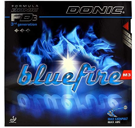 Donic Bluefire M3 Bordtennisgummi (röd, max)