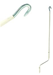 TENDAGGIMANIA Asta di Manovra per Tende da Sole Avvolgibile Universale - Lunghezza da 120 CM a 250 CM-Manovella per Tende da Sole in Ferro Laccato - Adatta per Tende con Movimento ad argano