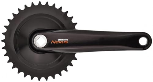 Shimano Nexus FC-C6000 Kurbelgarnitur, Black, One Size