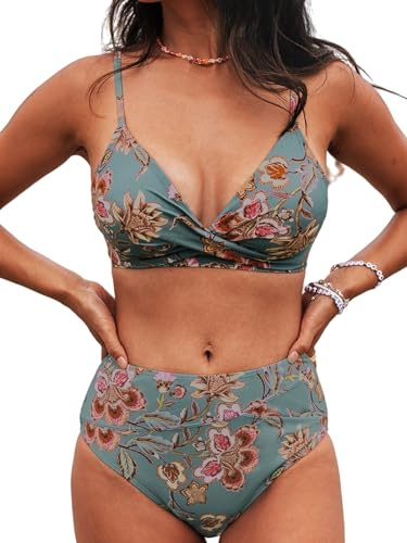 CUPSHE Conjunto de Bikini para Mujer, M