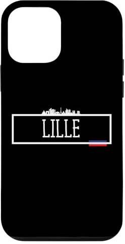 Custodia per iPhone 12 mini Lille Inspiring City Francia Vacanze Viaggiare Donne Uomini