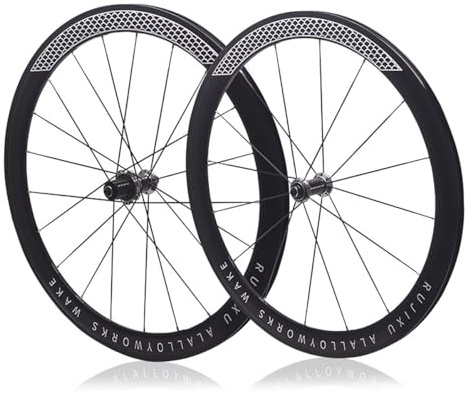 700c Rennrad Laufradsatz V/Felgenbremse Aluminiumfelge Schnellspanner 16/21 Löcher Vorne Hinten Naben Für 7/8/9/10/11/12 Geschwindigkeit