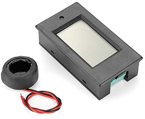Smart Meter Energy Monitor, Smart Meter 100A Ac 80~260V Digital Power Meter Monitor Voltage Kwh Watt Voltmeter Ammeter Electricity Usage Monitor Uk