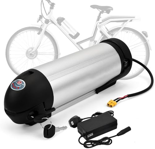 36V 15Ah Ebike Akku,36V 15Ah Ebike Batterie 36V Elektrofahrrad Fahrrad Batterien mit Ladegerät wasserdichter Akku eingebauter BMS für 200W 350W 500W 800W 1000W Motor 36V 15AH, 330mm