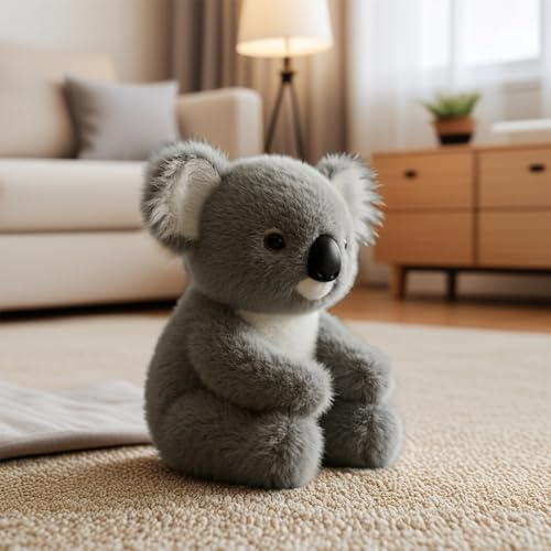 The Koaly – Emotionale Heilung Auf Abruf, Koala Kuscheltier, Gewichtetes Kuscheltier Koala Stofftier Plüschtier Zum Kuscheln, Plüsch für Emotionale Unterstützung für Kinder Erwachsene (15CM)