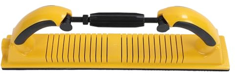 Hand Sanding File Block, 70x400mm Adjustable Curvature Dust Extraction Sanding Block for Automotive Flocking Sticky