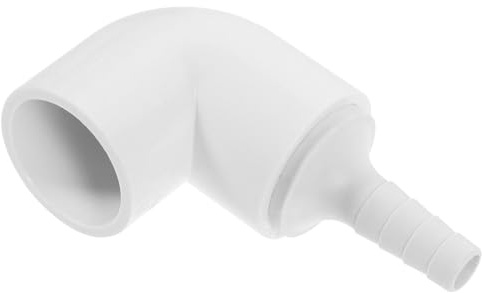 Sewroro Adattatore Raccordo in PVC per Impianto Idroponico Connettore Riutilizzabile per Irrigazione Giardino Parte per Giunto Idrico Installazione Rapida e Resistente