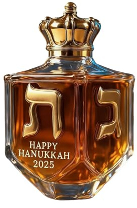 Schnapps Bottle - Empty Decorative Glass Jar, Elegant Whiskey Design | Classic Decanter Style for Vodka, Bourbon, Tequila, Drinkable, Family Party, Holiday Display, Refillable Drink Present