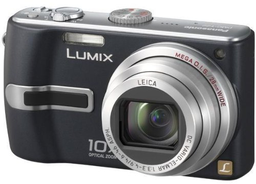 Panasonic Lumix DMC TZ2EF-K Appareil photo numérique 6 Mpix zoom optique 10x stabilisé Noir