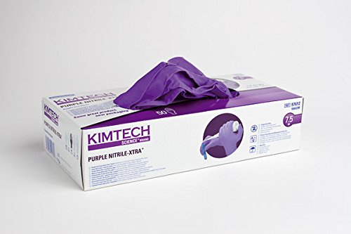 SAFESKIN 038828 Kimtech Science purple nitrile gloves - size L, length 300 mm (cuff)