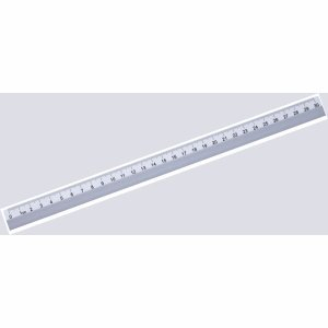 Rumold Schullineal aus Aluminium 30 cm