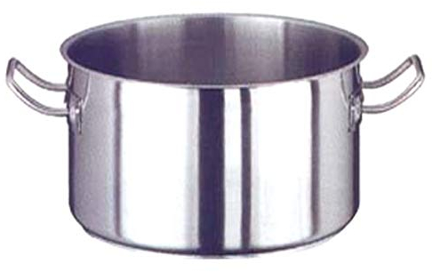 PADERNO 12007-32 Casseruola Alta, Due Maniglie, in Acciaio Inox, 32 cm