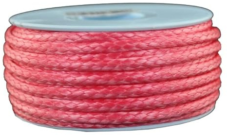 Dyneema Corde tressée Dyneema - Diamètre 3 mm - 15 m - Rouge - 950 daN