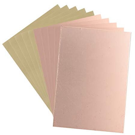 sourcing map 10Stk. Einseitige kupferkaschierte Laminat Leiterplatte FR4 | 100x70mm, PCB Tafel Namensschild, 3.94x2.76 Zoll, 1.5mm Dicke, DIY Prototyp