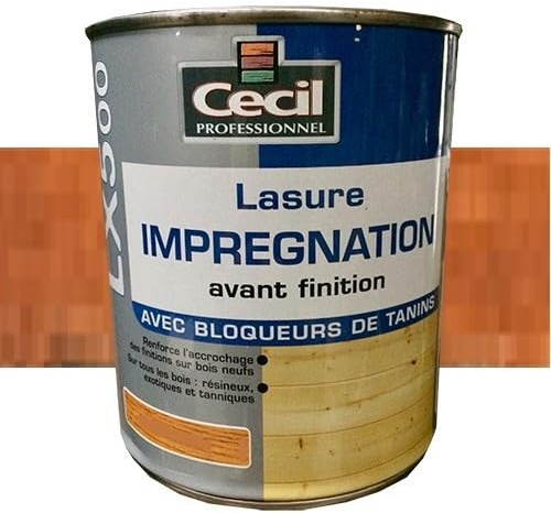 CECIL LX500 Lasure d'imprégnation Teck 1L