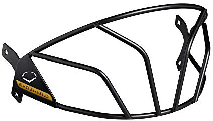 EvoShield XVT Softball slaghjälm ansiktsmask, svart – liten