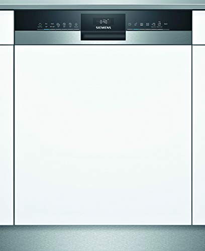 Siemens SN53ES15AE iQ300 Teilintegrierbarer Geschirrspüler/C / 74 kWh / 13 MGD/Smart Home kompatibel via Home Connect/flex Korbsystem mit rackMatik im Oberkorb/intensivZone