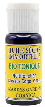 BIOTONIC Immortelle Trockenöl 15ml. Multifunktion für Körper, Gesicht und Haare. Regeneriert und Revitalisiert