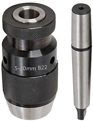 Luzhengyang 5-20mm MK2 Auto Anziehen Durable Drehmaschine Werkzeug MT2-B22 Arbor Zubehör Keyless
