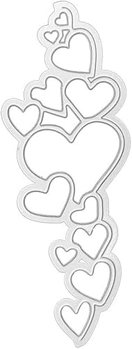 Herz-Ballon-Stanzschablone, Metallschablone, Stanzschablonen für DIY, Scrapbooking, Fotoalbum, dekorative Prägepapier-Stanzformen für Kartenherstellung (ZC330)