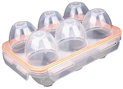 Veemoon Huevera Ligera Para Camping Hueveras Carton Huevos Organizador Exterior