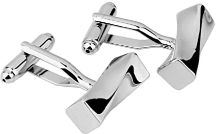 Manschettknappar Kostym Tillbehör for Herr Brudgummanskjorta for herr Twist Manschettknappar Manschettknappar Bröllopssmycken Koppar Twist Design Slipsklämmor