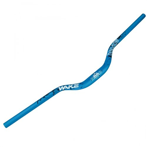 TRKIMAL φ 31,8 mm Rennrad, MTB, Mountainbike, Fahrrad, extra lang, 780 mm Lenker, 55 mm Riser Bar für Downhill, Radfahren, Rennen, Off-Road, MTB, BMX (blau)