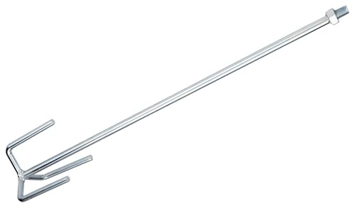 Bellota MK7120M14 - Varilla mezcladora K7, diámetro 120 mm con acople métrica 14 (M14) para yeso y morteros autonivelantes