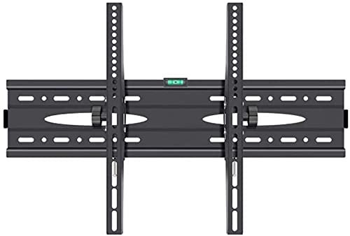 supporti per tv supporto TV, fino a 50 kg, supporto TV inclinabile, staffa da parete per TV per la maggior parte dei televisori piatti e curvi da 26-55 pollici, VESA max 400 x 400 mm, include livella